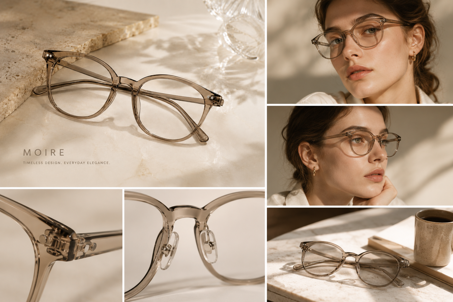 Aster Champagne Optical